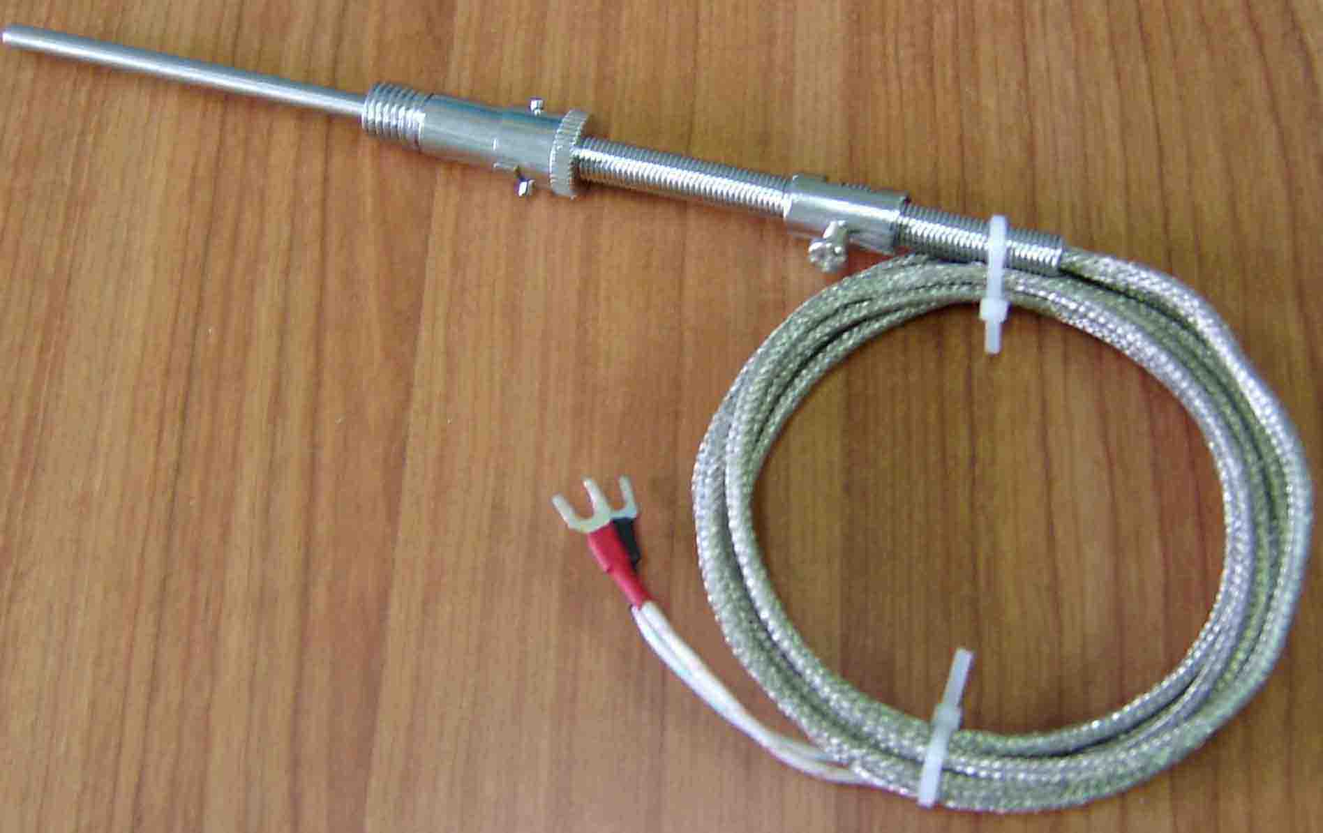  p>温度传感器(temperature transducer)是指能感受温度并转换成可用