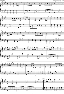 你瞒我瞒简谱双手_我只在乎你简谱双手