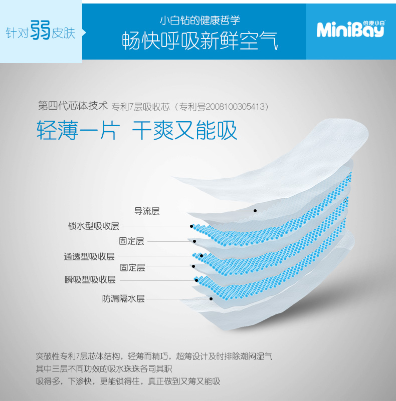 倍康小白裤钻石装