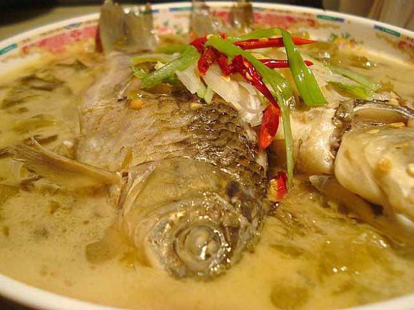 清煮鲫鱼