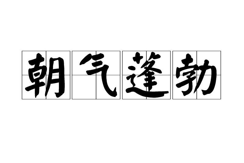 朝气蓬勃