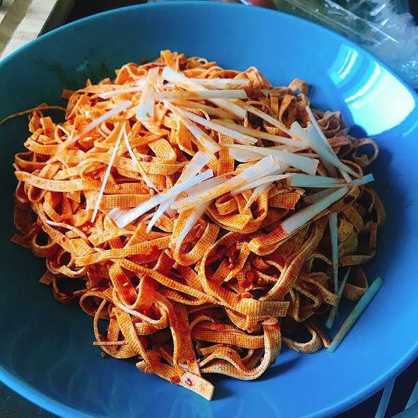 韩式凉拌干豆腐丝