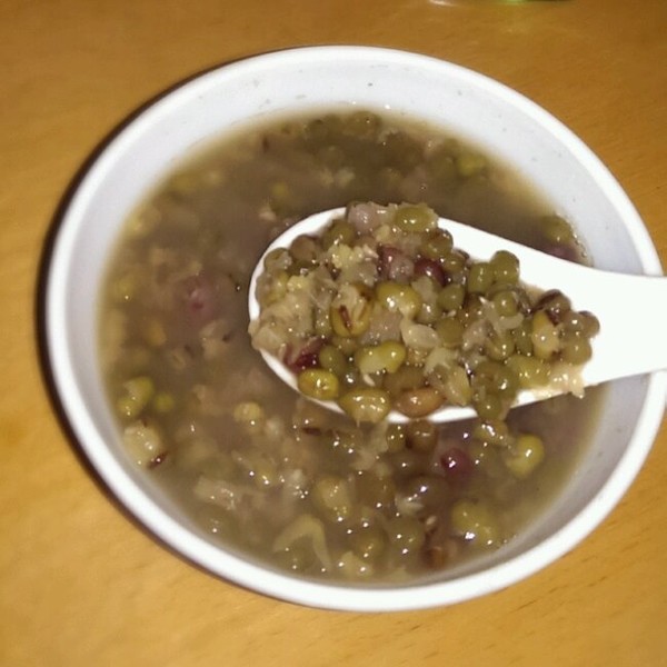 红豆绿豆粥