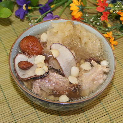 霸王花南北杏猪展肉汤