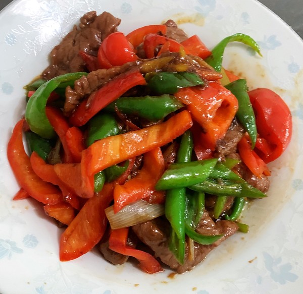 双椒牛柳