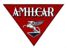  /p> p>阿米卡尔车标为红色倒三角,上有"amilcar"标示与立于倒三角上