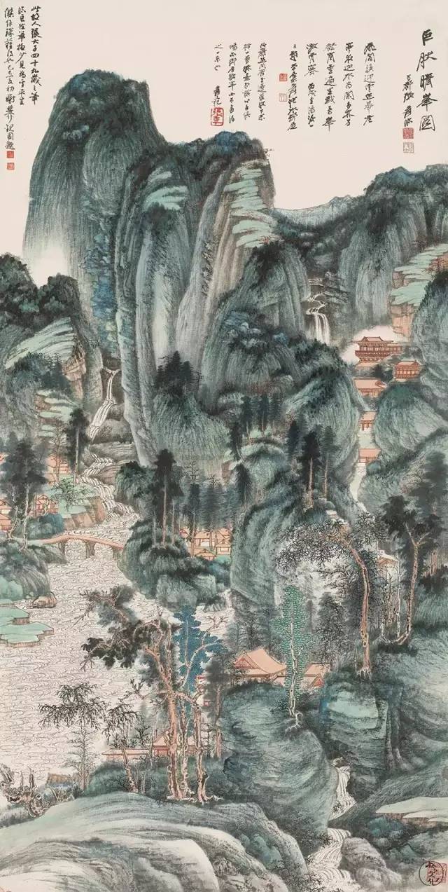 张大千最贵的十幅画_百科TA说