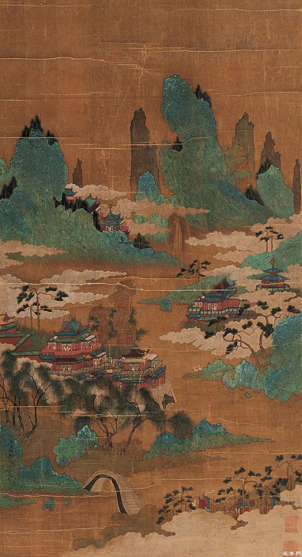 九成宫图（赵伯驹、王鼎卿创作的中国画）_百度百科