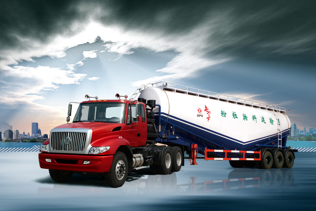 粉粒物料运输半挂车