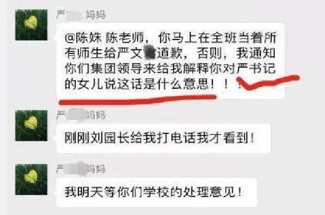 严书记女儿事件