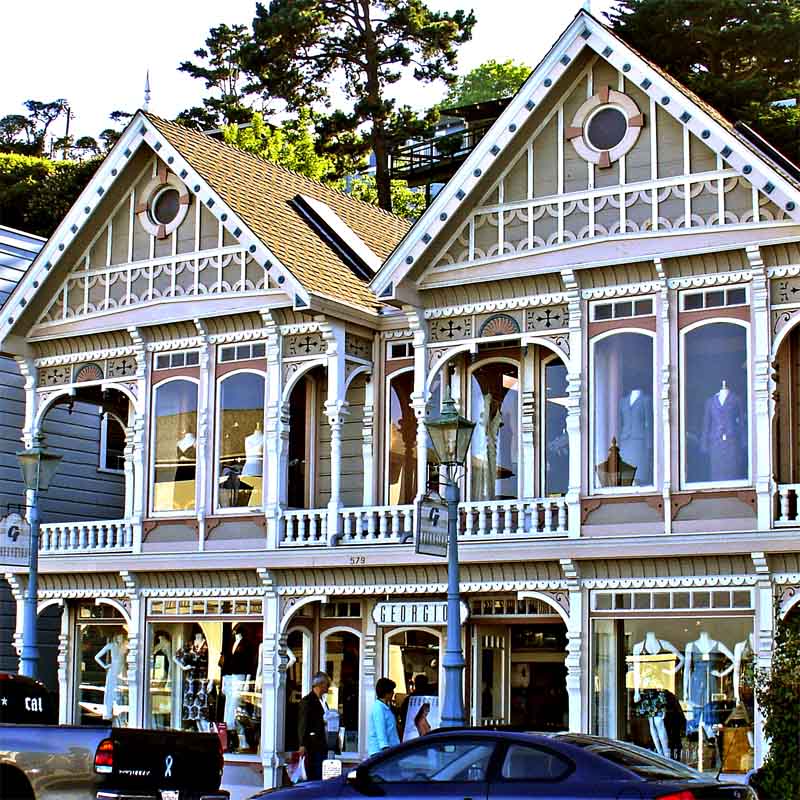  p>维多利亚式建筑是一个很笼统提法.因为它覆盖了许多不同的风格.