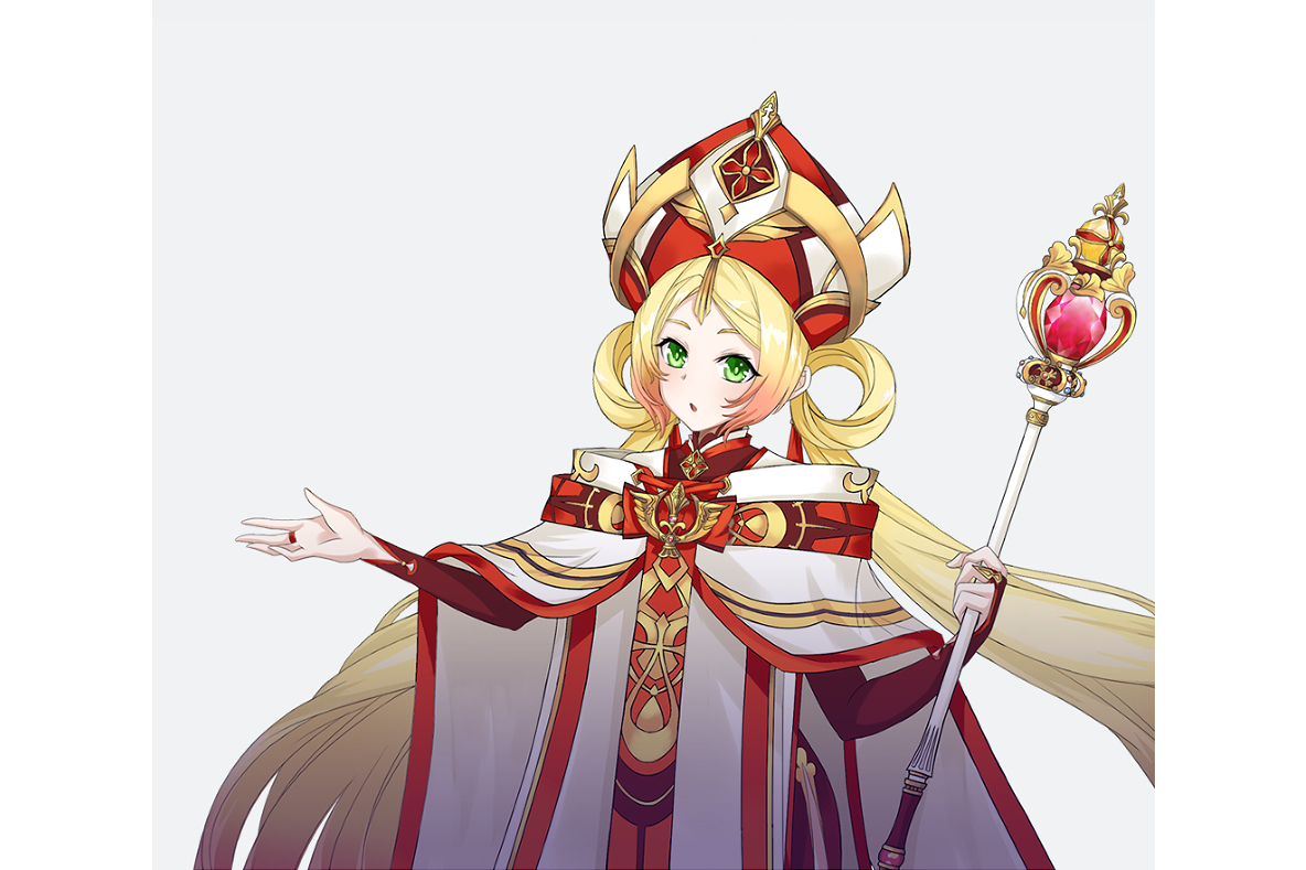 伊莎贝拉是手游《启源女神》中的英雄.