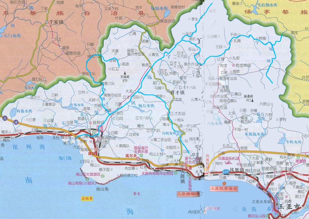  /a>最长的河流,除 a target="_blank" href="/item/南渡江/3182550"