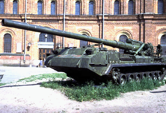  p>2s7式自行榴弹炮(英文:2s7 self propelled gun,绰号:pion,译文