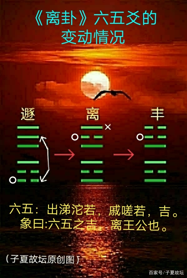 「离卦」之六五爻辞破解_百科TA说