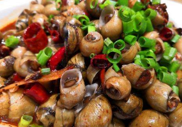 黄螺豌豆炒鸡丁