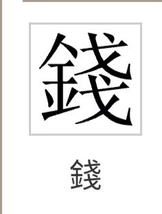 id="34224">钱 /a>"的异体字,读音是"qián",部首是"釒",部外笔画:6