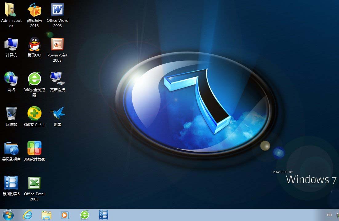 win7家庭版，win7家庭版桌面图标设置在哪里