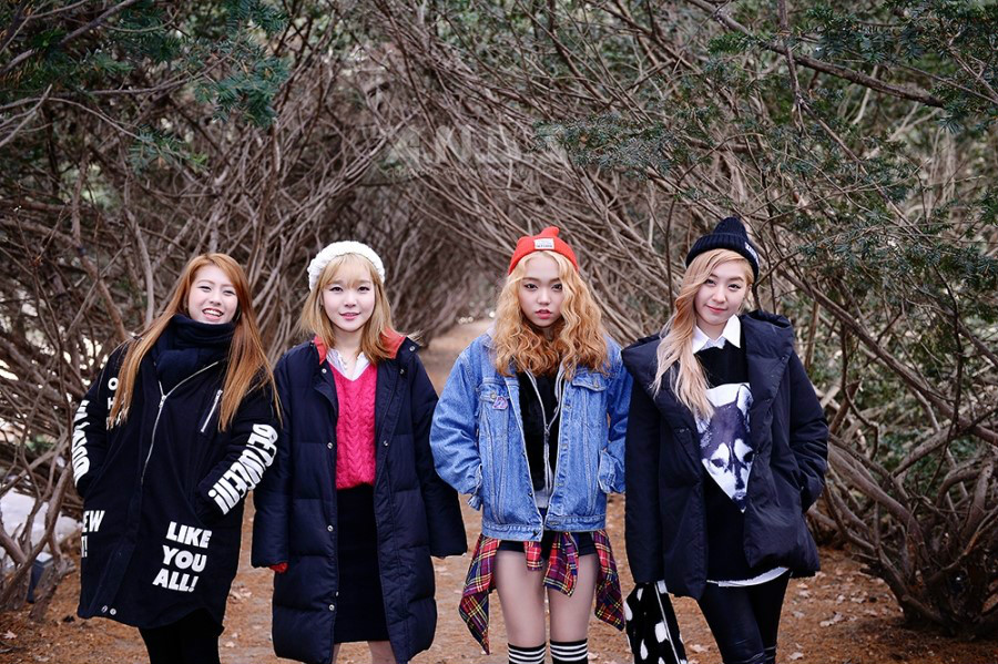 是韩国cgm entertainment于2014年9月15日推出的4人女子组合