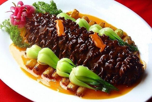 春笋烧海参