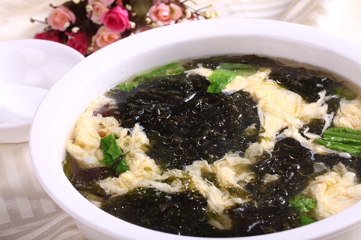 来一碗紫菜鸡蛋汤
