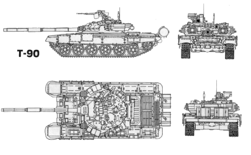 t-90主战坦克