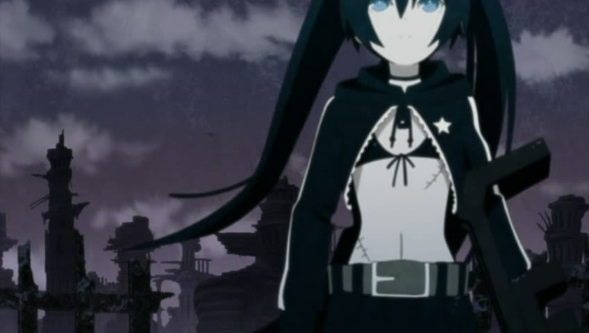  p>黑衣麻陶是动画《黑岩射手(black★rock shooter)》中的女主角.