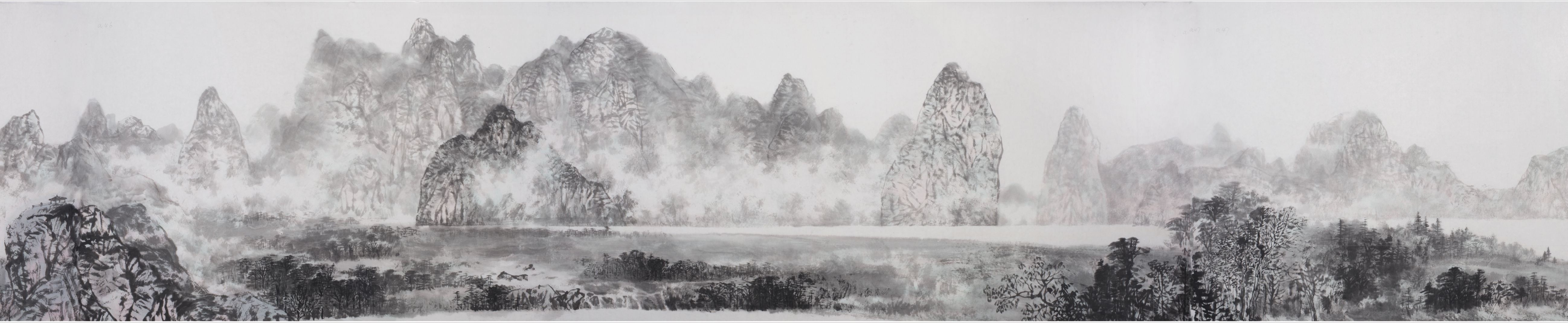  p>《漓江全景图》是山水画家 a target="_blank" href="/item/郑发生