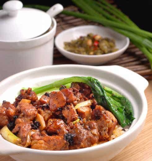 煲仔豉汁排骨饭