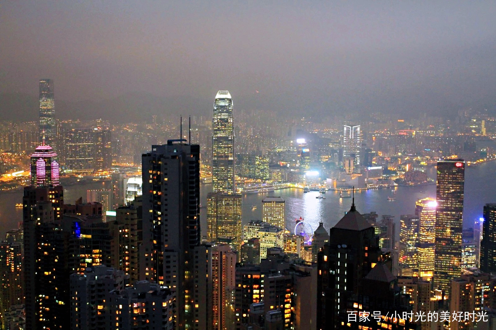 去香港太平山顶，拍世界最美夜景_百科TA说
