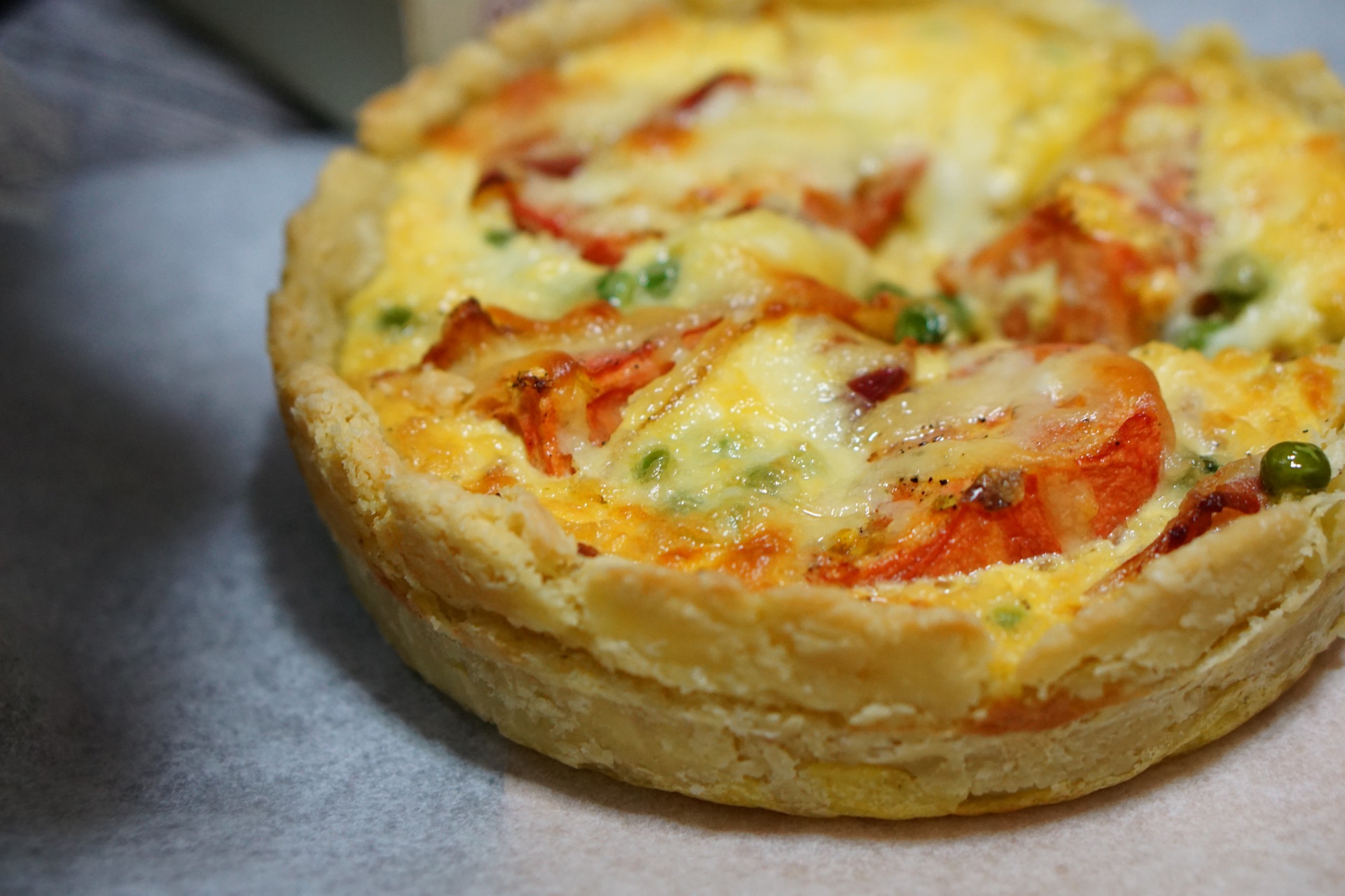 卡士达酱烤蛋饼