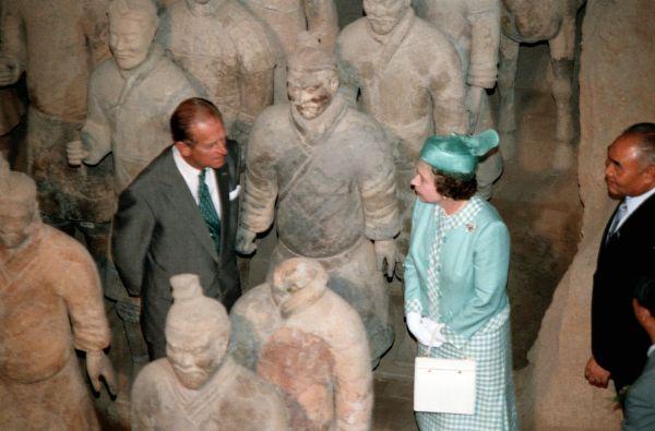 伊丽莎白二世访华