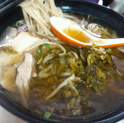 咸菜肉面