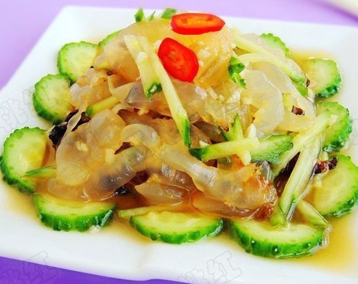 海蜇凉拌