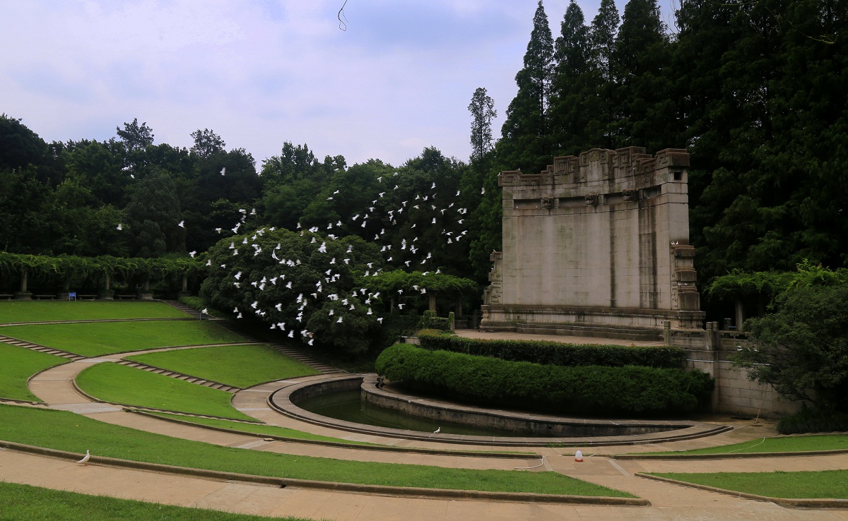 南京中山陵风景区音乐台