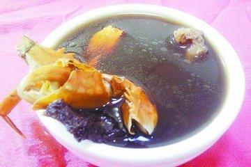 生地水蟹汤