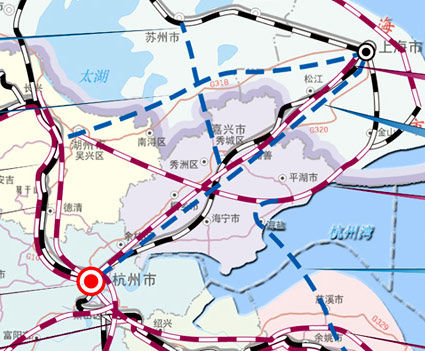 部,上海市,浙江省将于今天举行沪杭甬客运专线上海至杭州段开工仪式