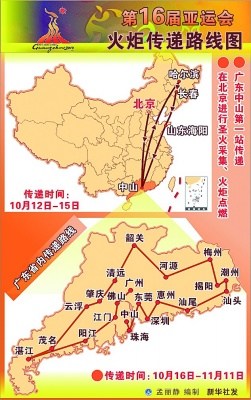 广州亚运火炬