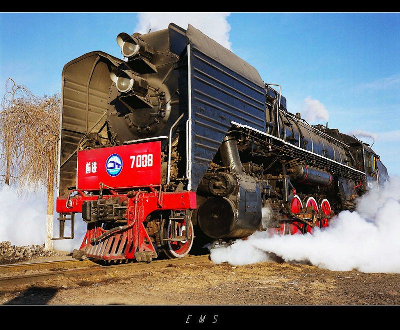 前进型蒸汽机车