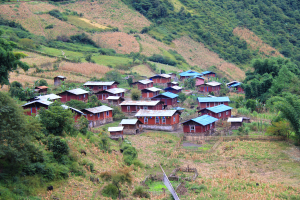  p>西藏自治区林芝市墨脱县加热萨乡辖行政村.