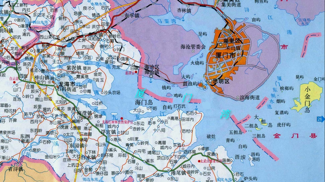  p>厦门湾,位于中国东海南端, a target="_blank" href="/item/台湾