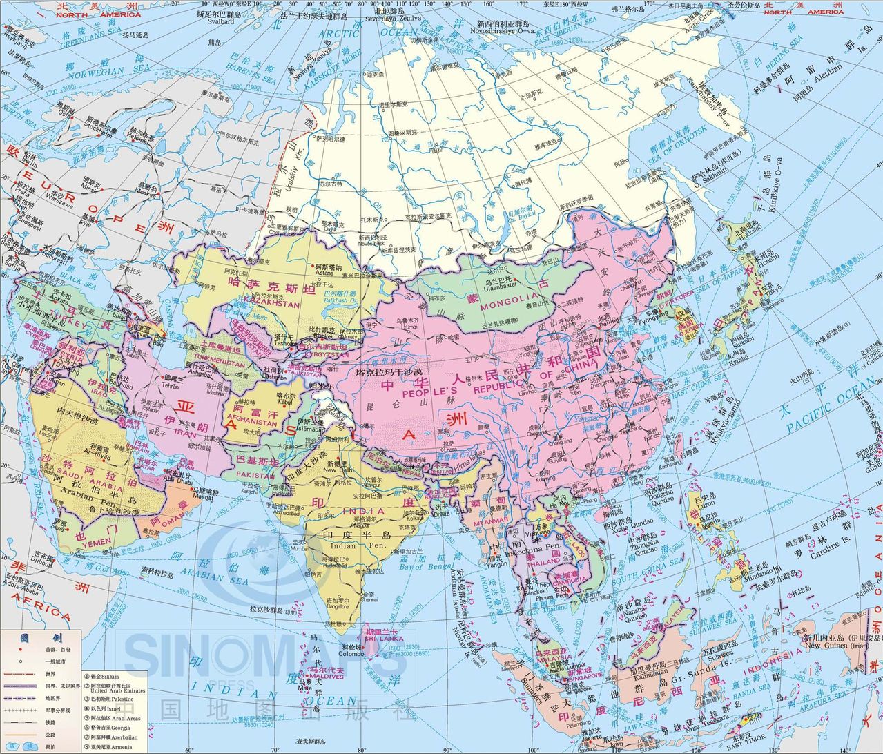 data-lemmaid="133681">亚洲 /a>是世界上面积最大的洲,其行政区划