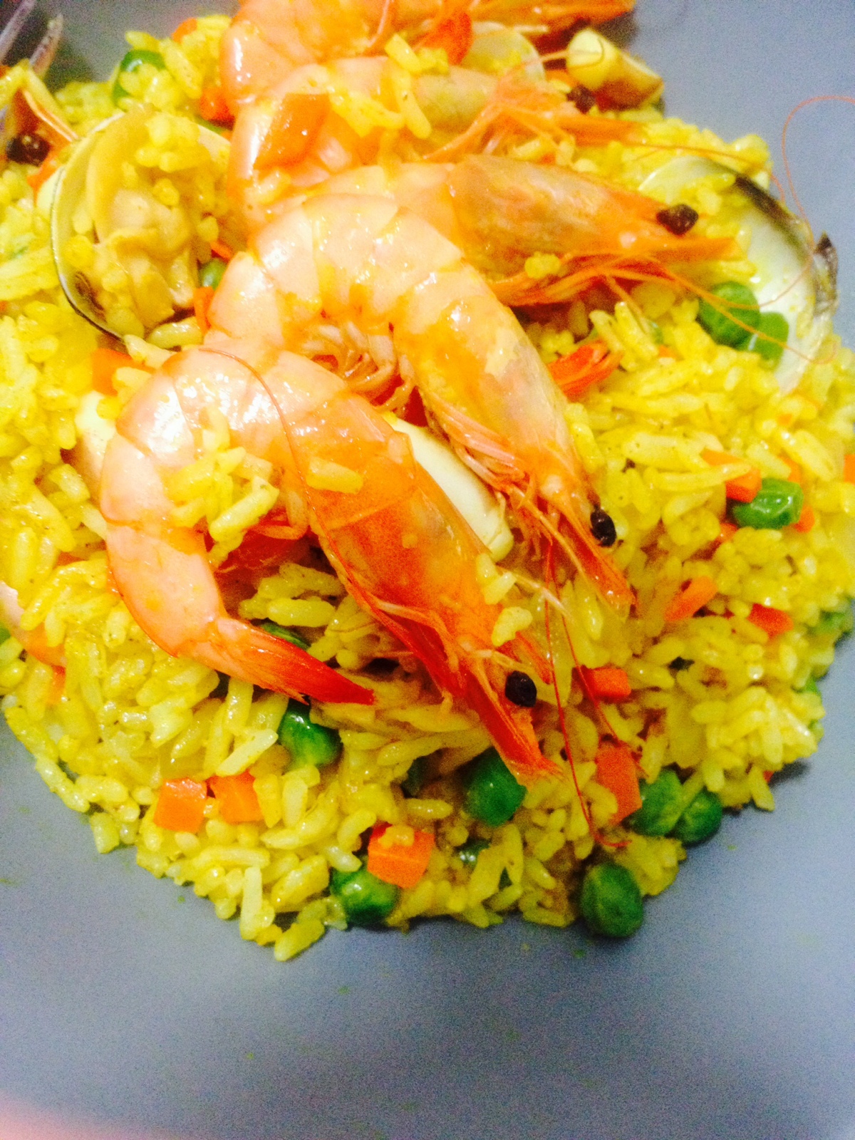 咖喱海鲜炒饭