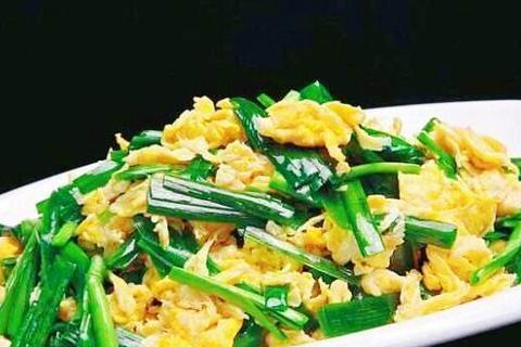 韭菜炒鸭蛋