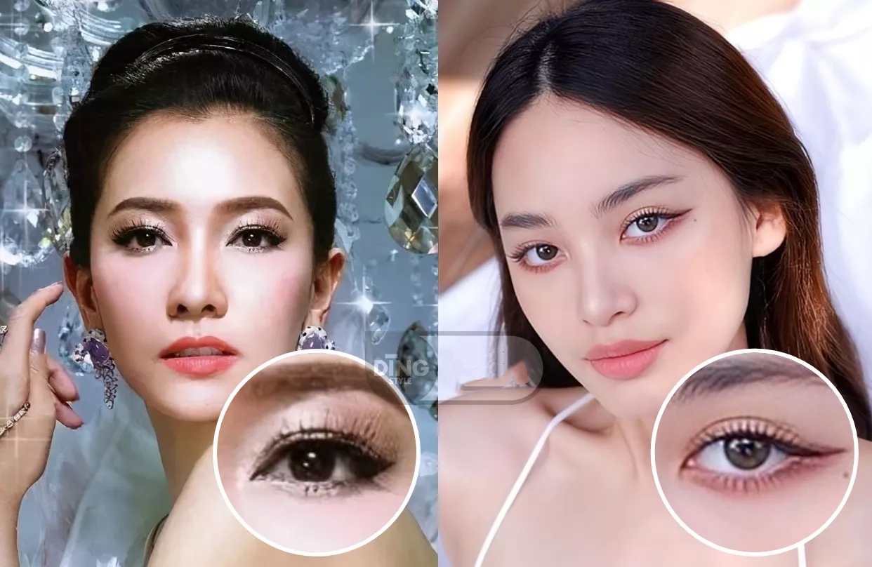 亚裔辣妹妆/轻泰妆/恶女妆，今年最火的3种妆容，适合哪些人？_百科TA说