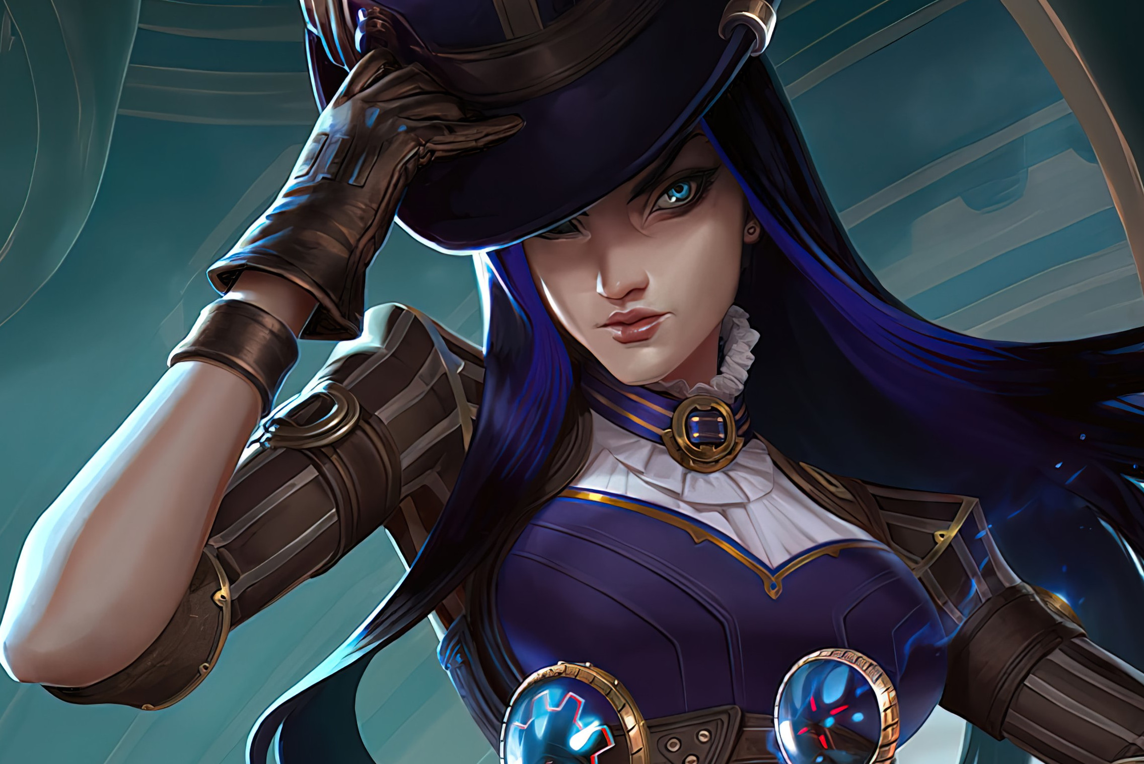  p>皮城女警·凯特琳,是moba竞技网游《 a target="_blank" href="