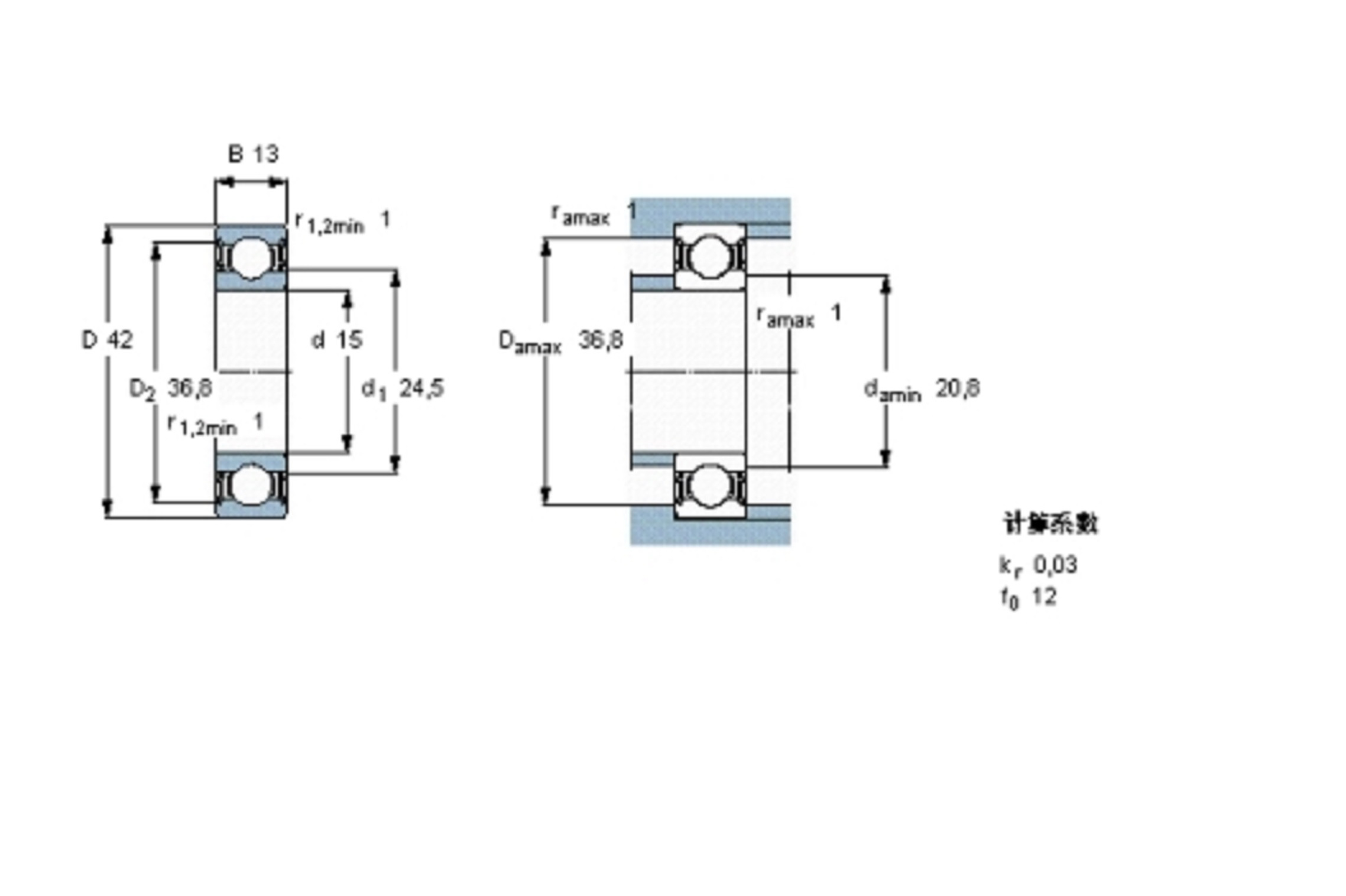 skf w6302-2rs1轴承