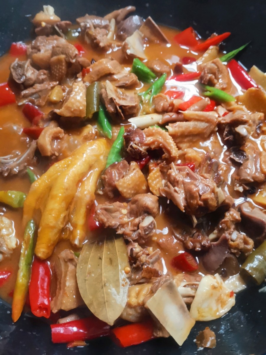泡椒炖鸭肉