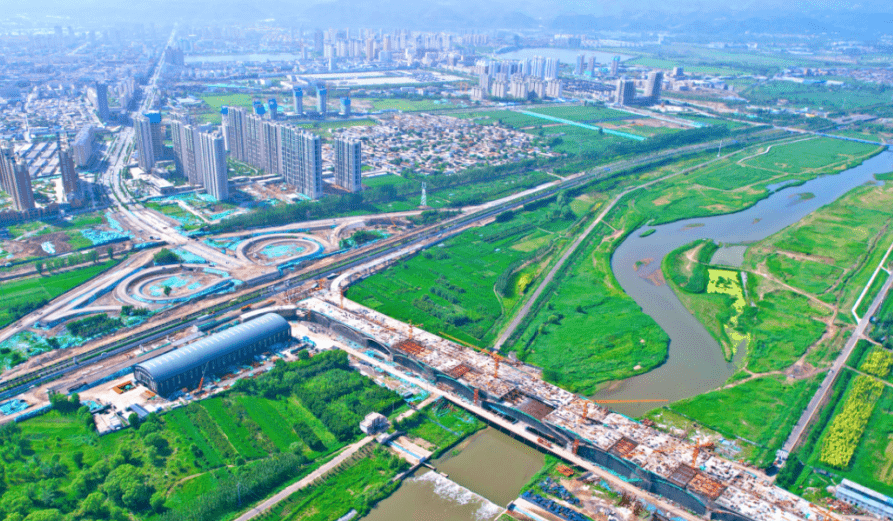  p data-id="tjob27rxuhlg">汾河文源大桥,山西省太原市清徐县首座