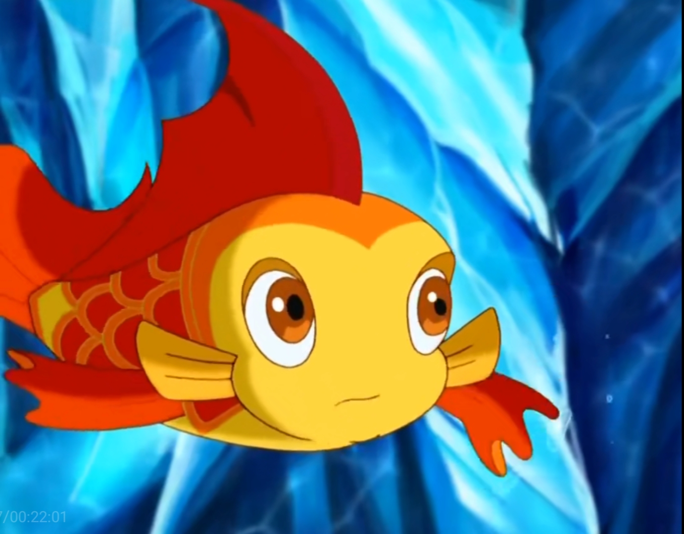 泡泡是动画《 a target="_blank" href="/item/小鲤鱼历险记/4794402"